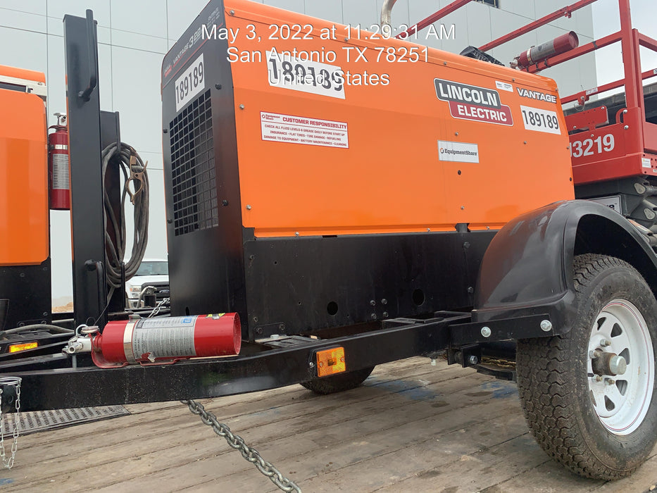 2021 Lincoln Electric Vantage 322 VANTAGE 322 READY-PAK 3