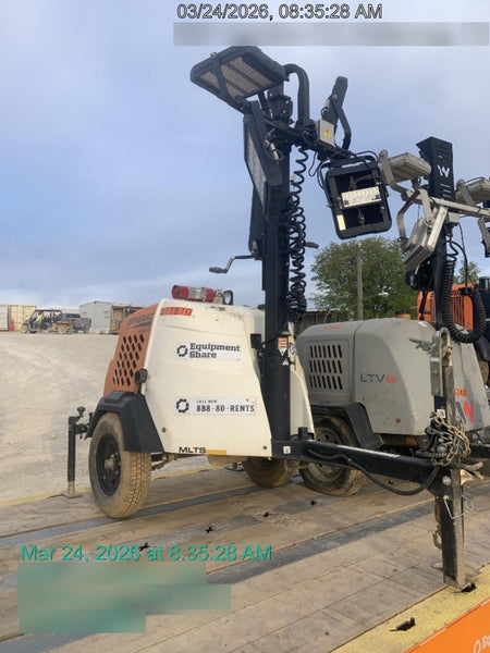2023 Generac MLT2 Diesel, Flex Switch 120V Input, Powerzone Controller, 
(4) 320W LED Lights, 4kW Generator, 39.9 Gal Fuel Tank, 2" Ball, T3