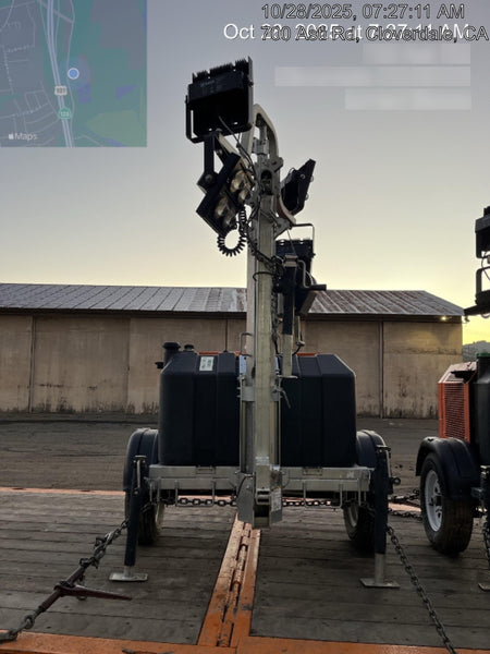 2024 Wanco WLTT-4MM4K Diesel, Deep Sea Controller, Shore Power Plug, Auto Start, (4) 350W LED Floodlights, 4kW Generator, 60 Gal Fuel Tank, 2" Ball, T3