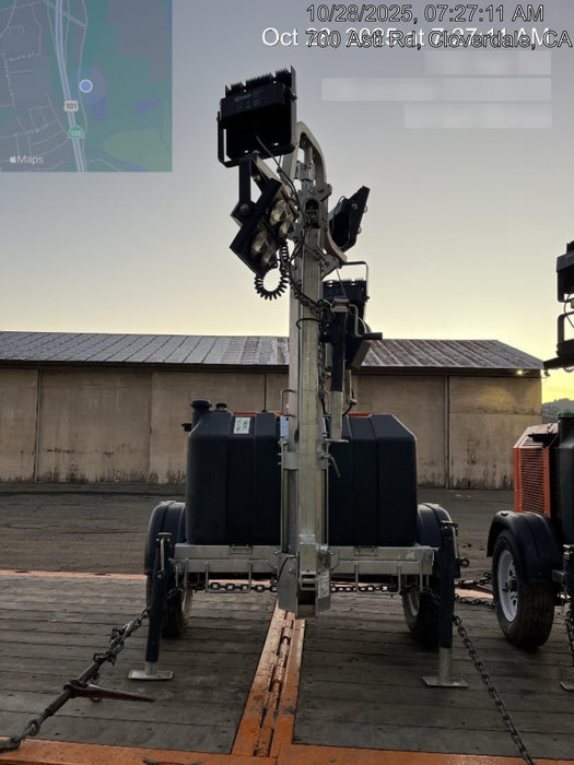 2024 Wanco WLTT-4MM4K Diesel, Deep Sea Controller, Shore Power Plug, Auto Start, (4) 350W LED Floodlights, 4kW Generator, 60 Gal Fuel Tank, 2" Ball, T3