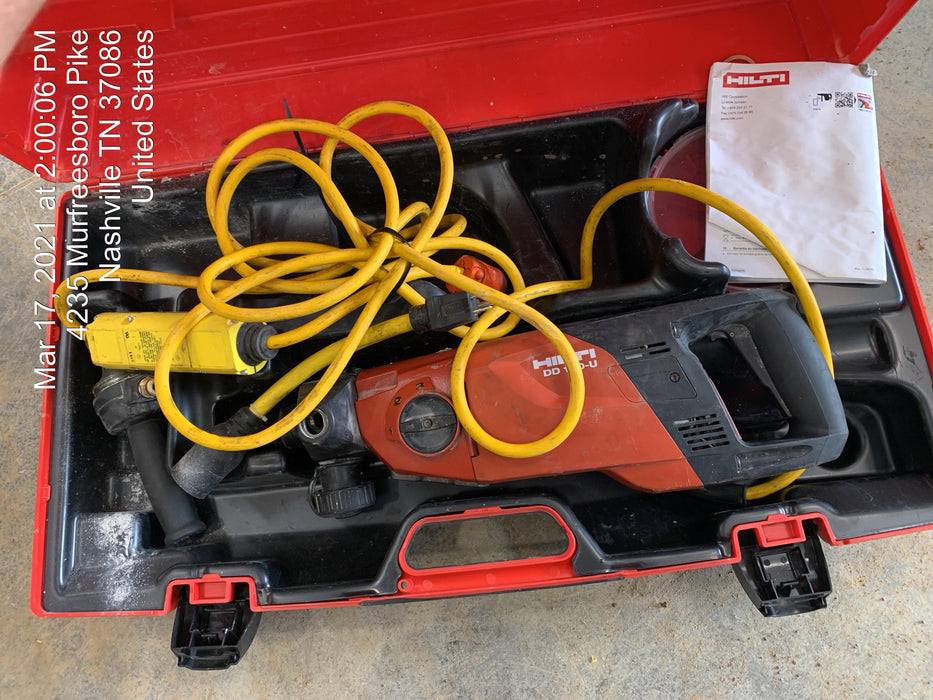 2019 HILTI DD 150-U
