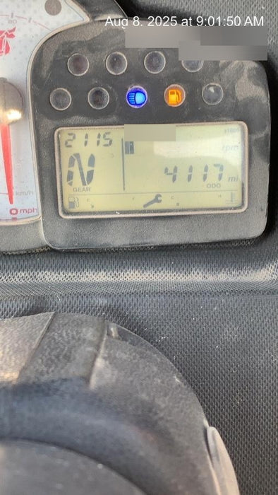 2021 Yanmar YU1000 Canopy, Steel Wheel, Poly WindShield, Beacon, Backup Alarm