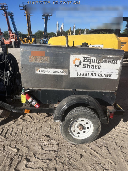 2019 Lincoln Electric Vantage 322 Welder Ready-Pak 3, Two wheel trailer, Fender and Light kit, Cable Rack