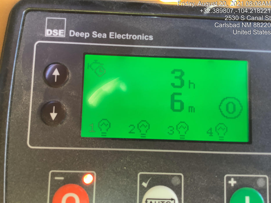 2021 Allmand NLV3GR (4) LED Light Fixture 350W, 23' Vertical Mast, 3kW Prime, Towable, Deep Sea L401, Leveling Jacks, Yanmar T4F 5.8hp