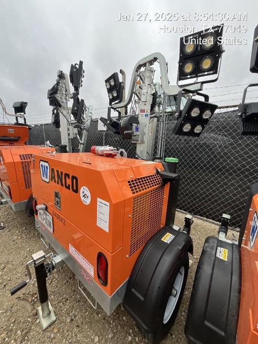 2024 Wanco WLTT-4MM4K Diesel, Deep Sea Controller, Shore Power Plug, Auto Start, (4) 350W LED Floodlights, 4kW Generator, 60 Gal Fuel Tank, 2" Ball, T3