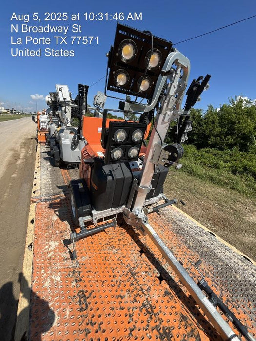 2024 Wanco WLTT-4MM4K Diesel, Deep Sea Controller, Shore Power Plug, Auto Start, (4) 350W LED Floodlights, 4kW Generator, 60 Gal Fuel Tank, 2" Ball, T3