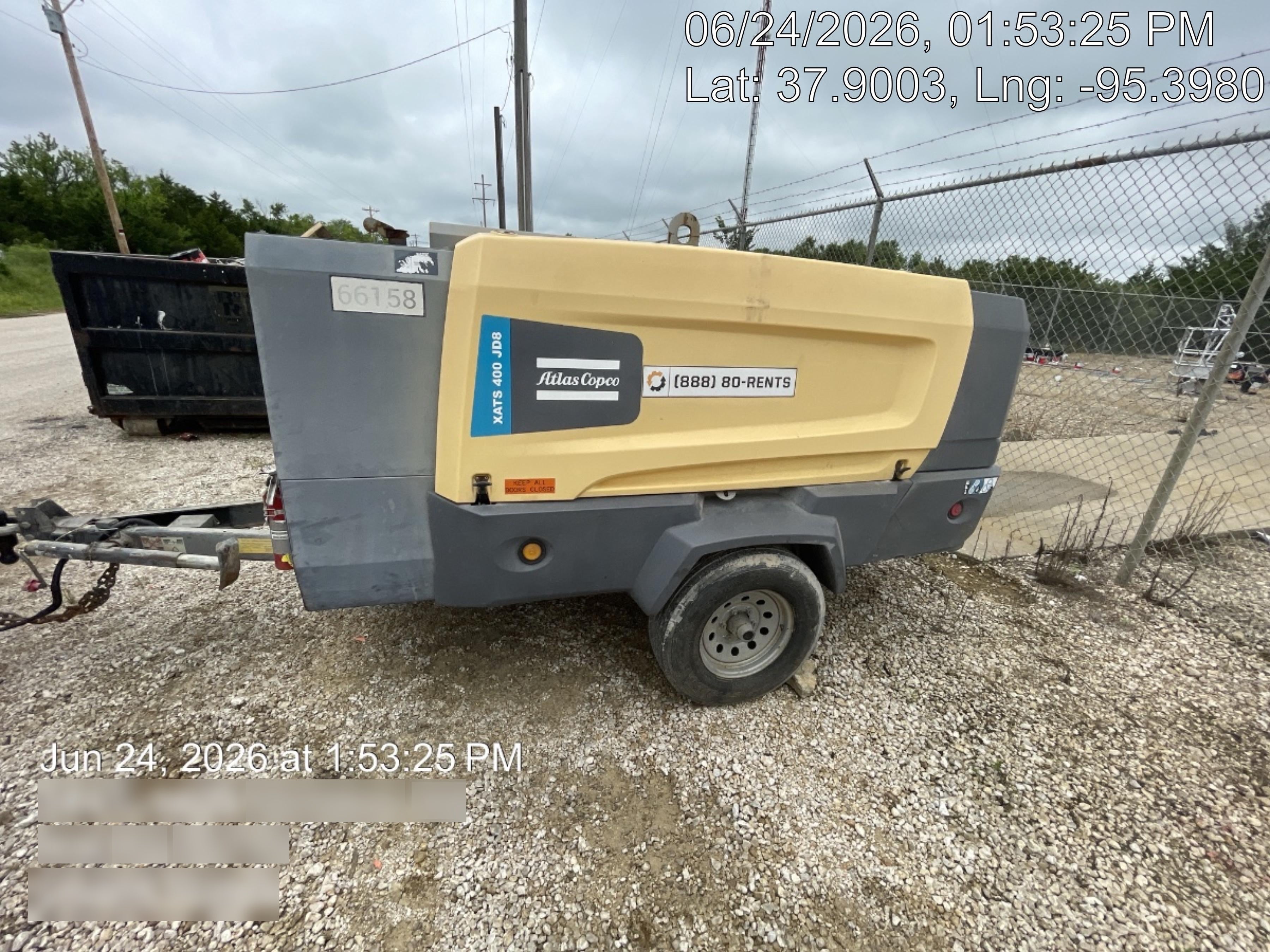 2020 ATLAS COPCO XATS 400 PFF
