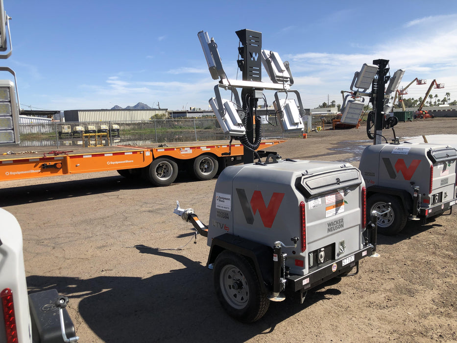 2019 Wacker Neuson LTV6K-LED Standard LED Towable Light Tower w/None