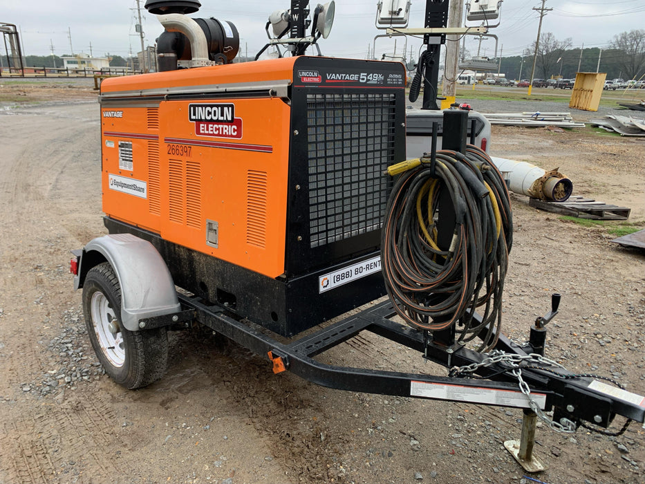 2022 Lincoln Electric Vantage 549X Crosslink Technology, Trailer Mounted, ES Decals, T3