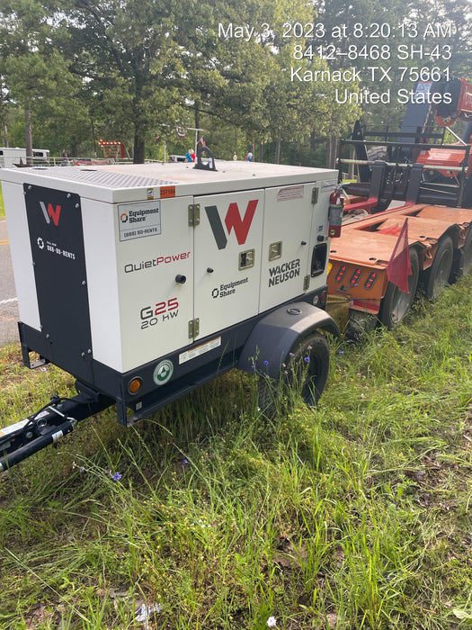 2022 WACKER NEUSON G25