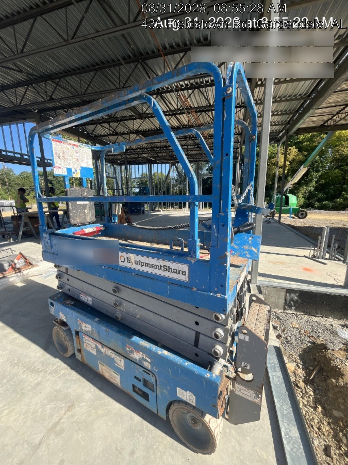 2019 Genie GS-1930 Fixed Rails with Chain Entry