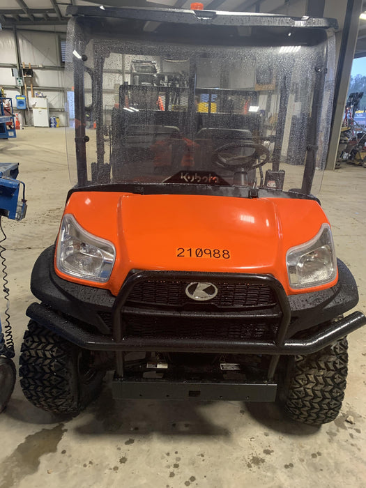 2022 Kubota RTV-X1140W-H Plastic Canopy, Windshield Acrylic Clear, LED Strobe Light, Wire Harness Kit, Back up Alarm