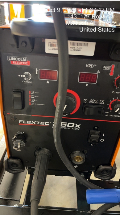 2024 LINCOLN ELECTRIC FLEXTEC 350X