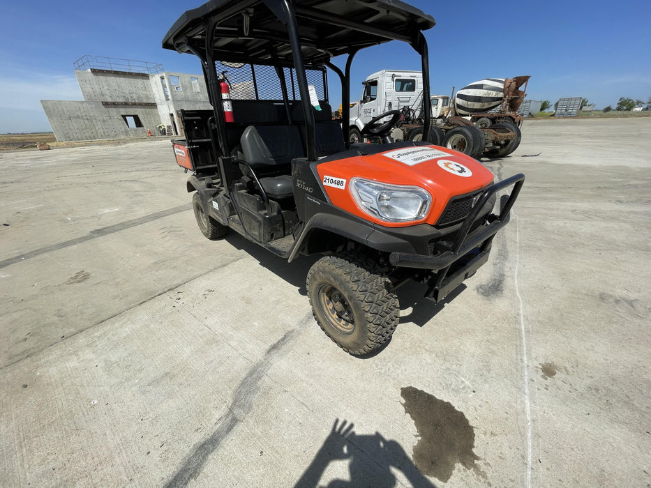 2022 Kubota RTV-X1140W-H Plastic Canopy, Windshield Acrylic Clear, LED Strobe Light, Wire Harness Kit, Back up Alarm