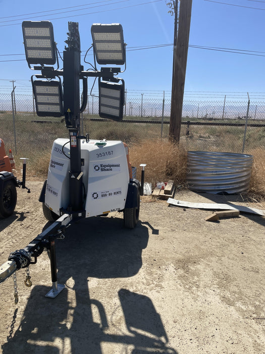 2023 Generac MLT2 Diesel, Flex Switch 120V Input, Powerzone Controller, (4) 320W LED Lights, 4kW Generator, 39.9 Gal Fuel Tank, 2" Ball, T3