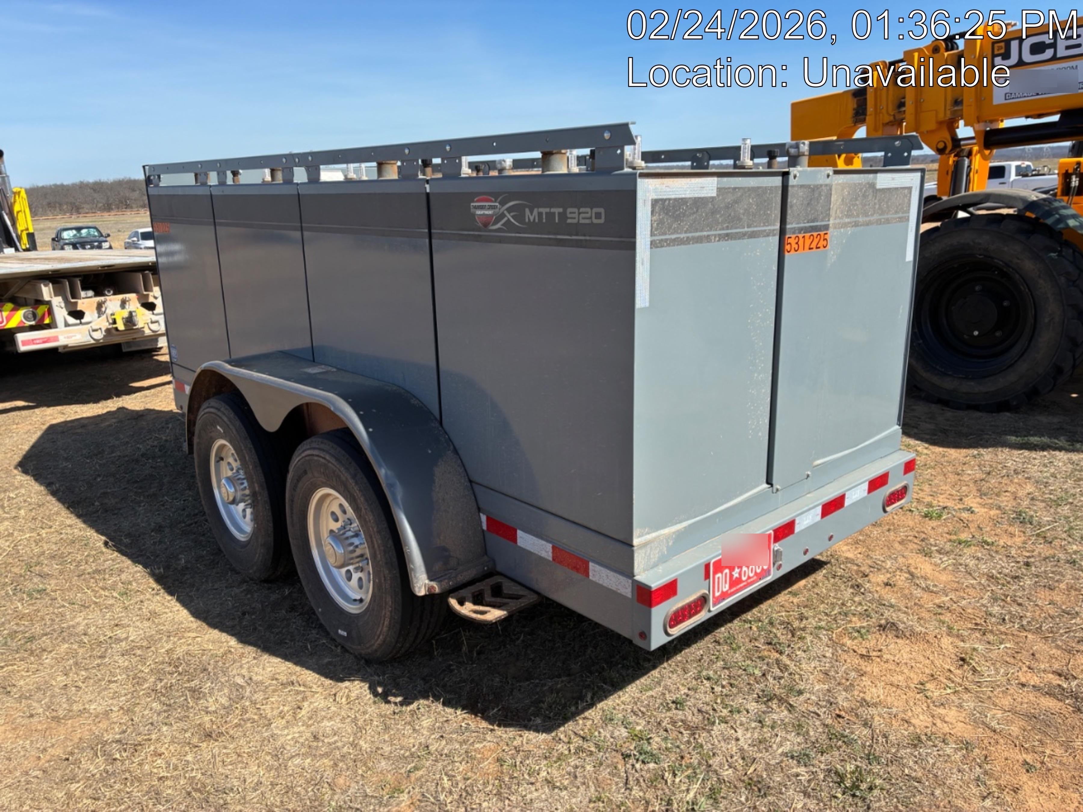 2025 THUNDER CREEK MTT920 - Hazmat not required