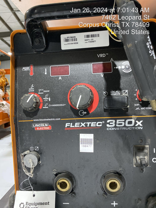 2021 LINCOLN ELECTRIC FLEXTEC 350X