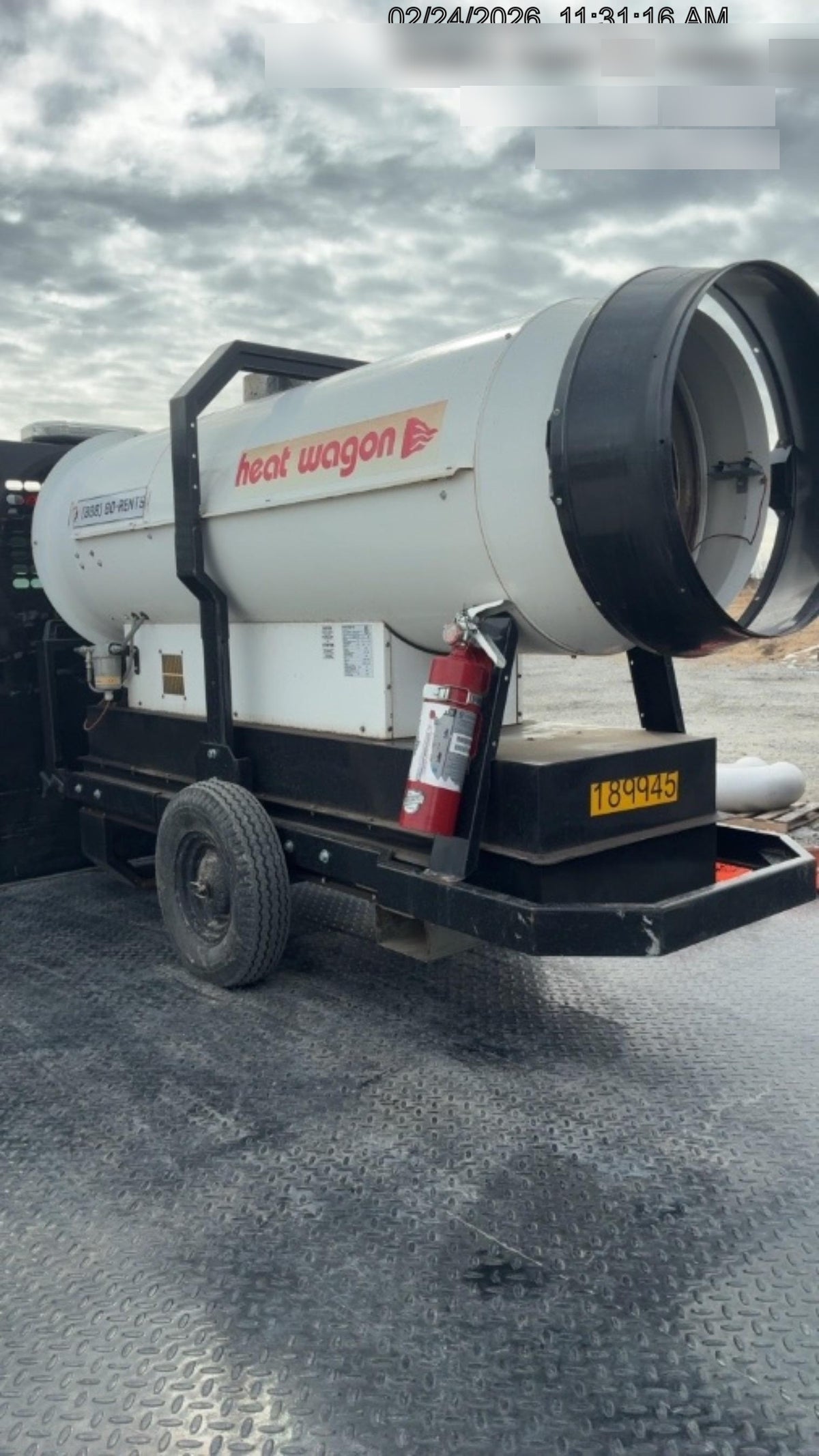 2021 HEAT WAGON HVF410