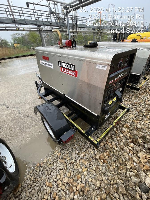 2024 Lincoln Electric LE400 Kubota V1505, Trlr, Cable Rack, Light Kit, ES Decals, T3