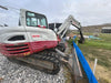 2019 Takeuchi TB290 Cab/Heat/AC Rubber tracks, Dozer blade, Travel alarm, Auxiliary hydraulics w/Manual QC, Hydraulic thumb, 18", 24", and 36" Buckets