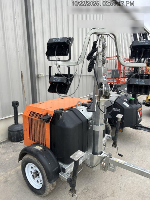 2024 Wanco WLTT-4MM4K Diesel, Deep Sea Controller, Shore Power Plug, Auto Start, (4) 350W LED Floodlights, 4kW Generator, 60 Gal Fuel Tank, 2" Ball, T3