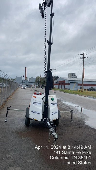 2023 Generac MLT2 Diesel, Flex Switch 120V Input, Powerzone Controller, 
(4) 320W LED Lights, 4kW Generator, 39.9 Gal Fuel Tank, 2" Ball, T3