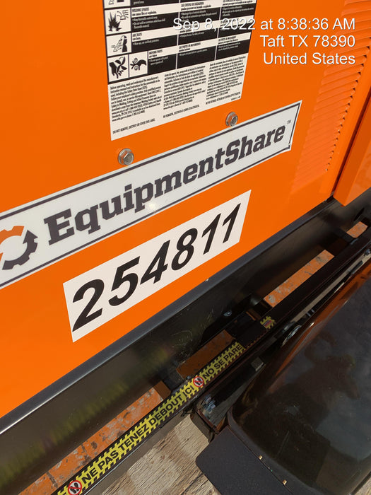 2022 Lincoln Electric Vantage 549X Crosslink Technology, Trailer Mounted