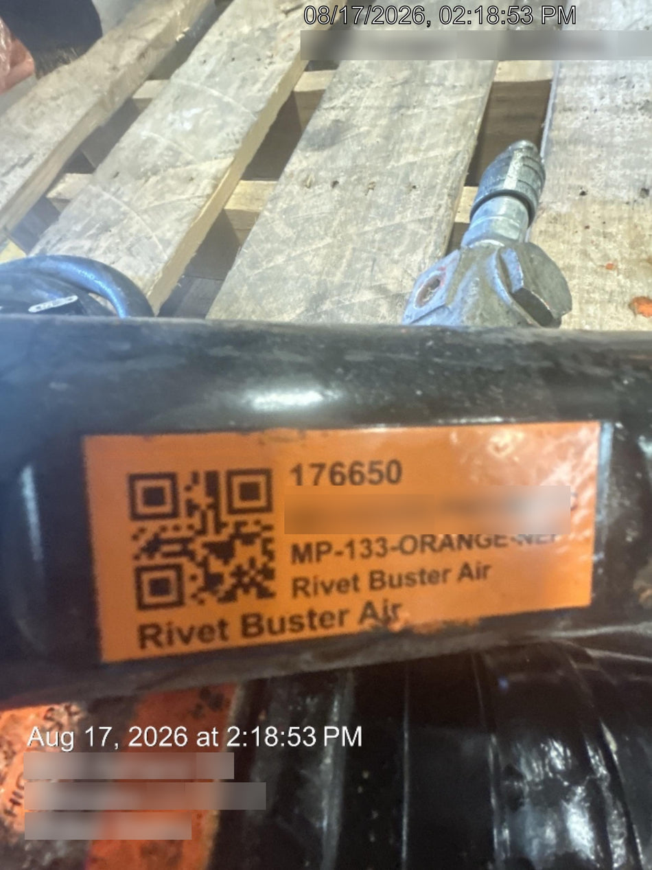 2021 MICHIGAN PNEUMATIC MP-133-ORANGE-NEP