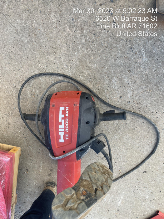 2019 HILTI TE 3000-AVR