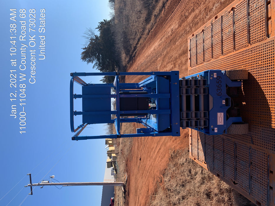 2020 Genie GS-1930 Solid Non Marking Tires, Beacon, Folding rails with half height swing gate