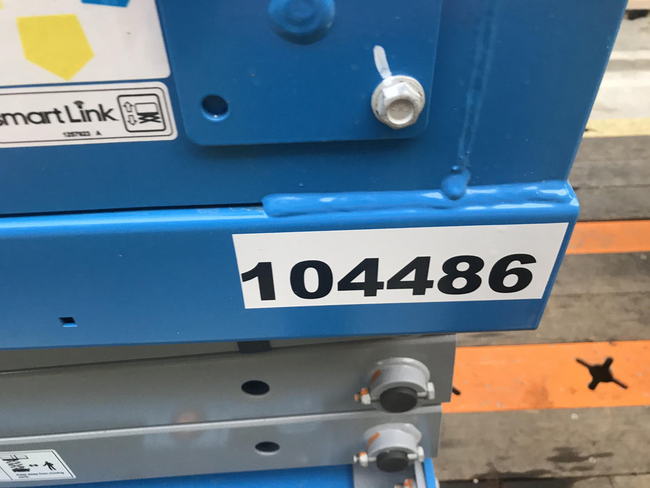 2020 Genie GS-1930 Solid Non Marking Tires, Beacon, Folding rails with half height swing gate, 800W Inverter