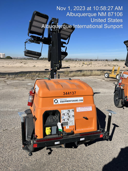 2023 Generac MLT2 Diesel, Flex Switch 120V Input, Powerzone Controller, (4) 320W LED Lights, 4kW Generator, 39.9 Gal Fuel Tank, 2" Ball, T3