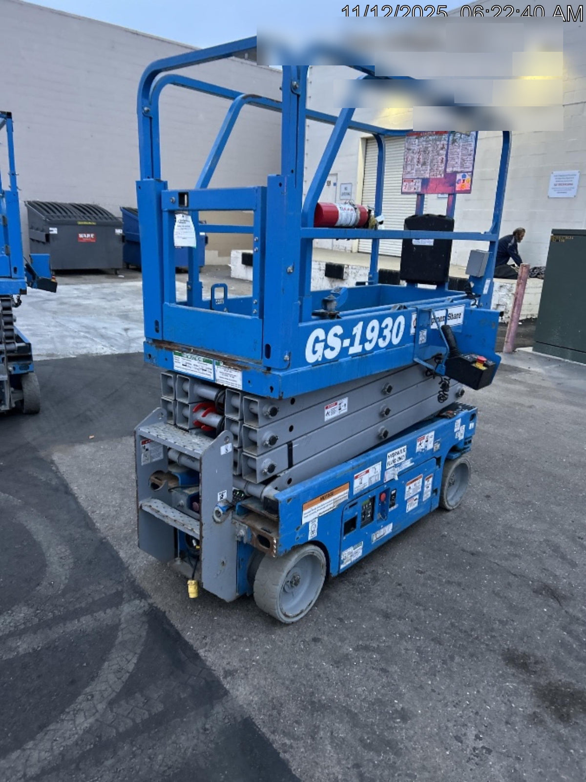 2019 Genie GS-1930 Half Height Swing Gate, 800W Inverter