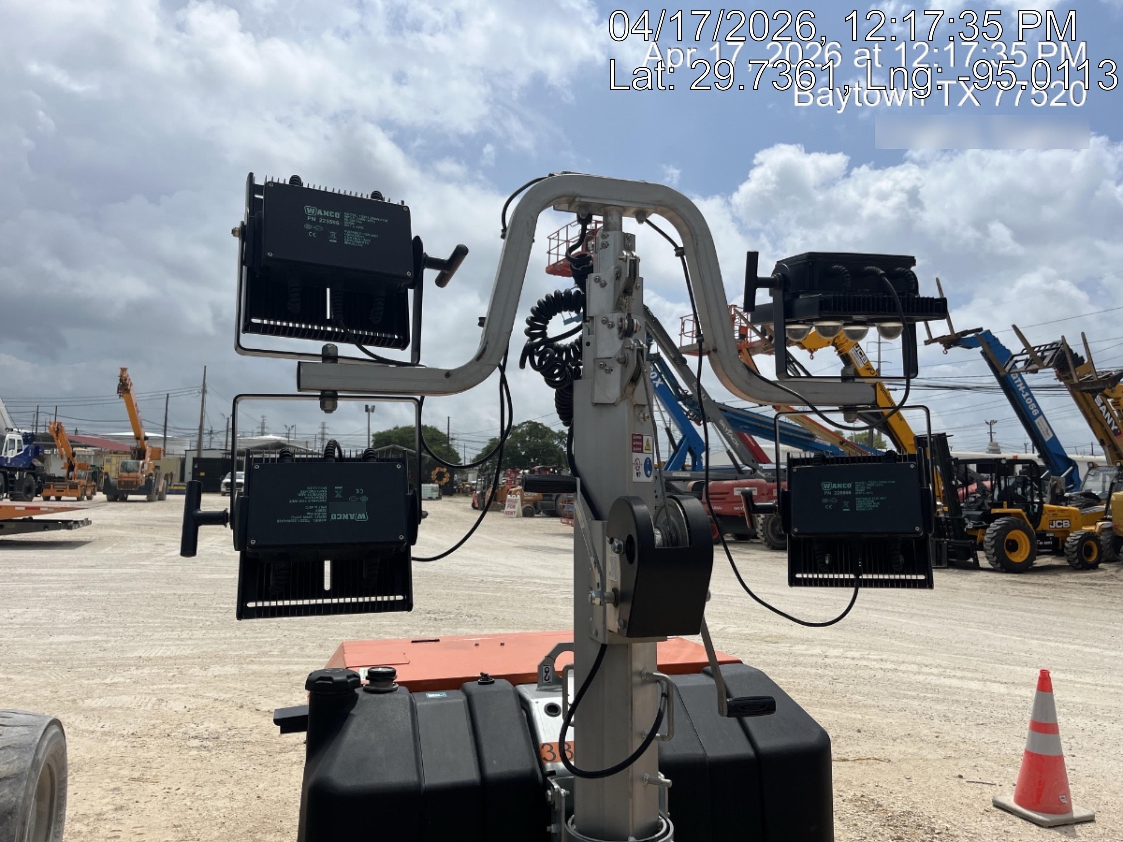 2024 Wanco WLTT-4MM4K Diesel, Deep Sea Controller, Shore Power Plug, Auto Start, (4) 350W LED Floodlights, 4kW Generator, 60 Gal Fuel Tank, 2" Ball, T3