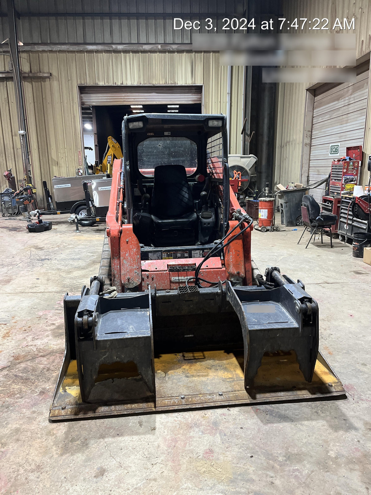 2018 PALADIN 76" Scrap Grapple Bucket - Paladin