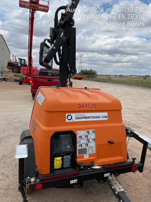 2023 Generac MLT2 Diesel, Flex Switch 120V Input, Powerzone Controller, (4) 320W LED Lights, 4kW Generator, 39.9 Gal Fuel Tank, 2" Ball, T3