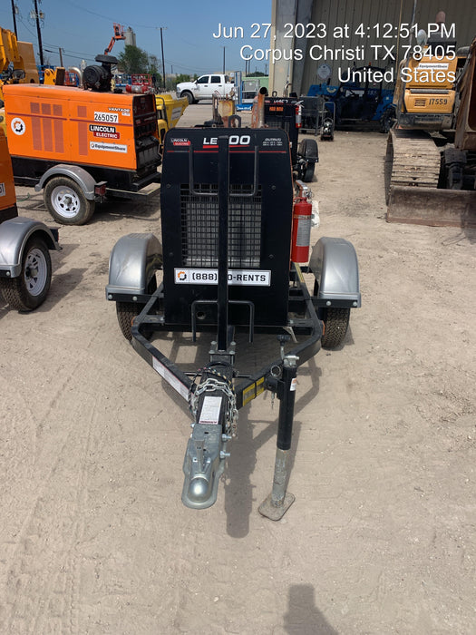 2022 Lincoln Electric LE400 Kubota V1505, Trlr, Cable Rack, Light Kit, ES Decals, T3