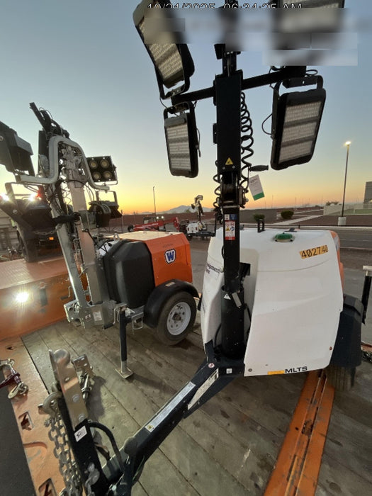 2024 Generac MLT2 Diesel, Flex Switch 120V Input, Powerzone Controller, 
(4) 320W LED Lights, 4kW Generator, 39.9 Gal Fuel Tank, 2" Ball, T3