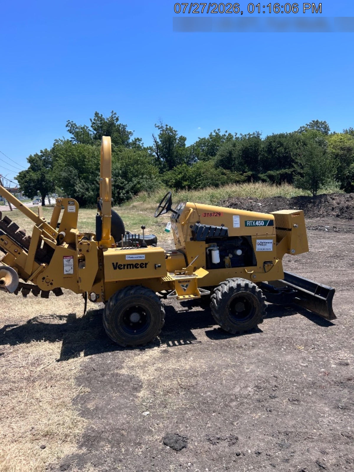 2023 VERMEER RTX450