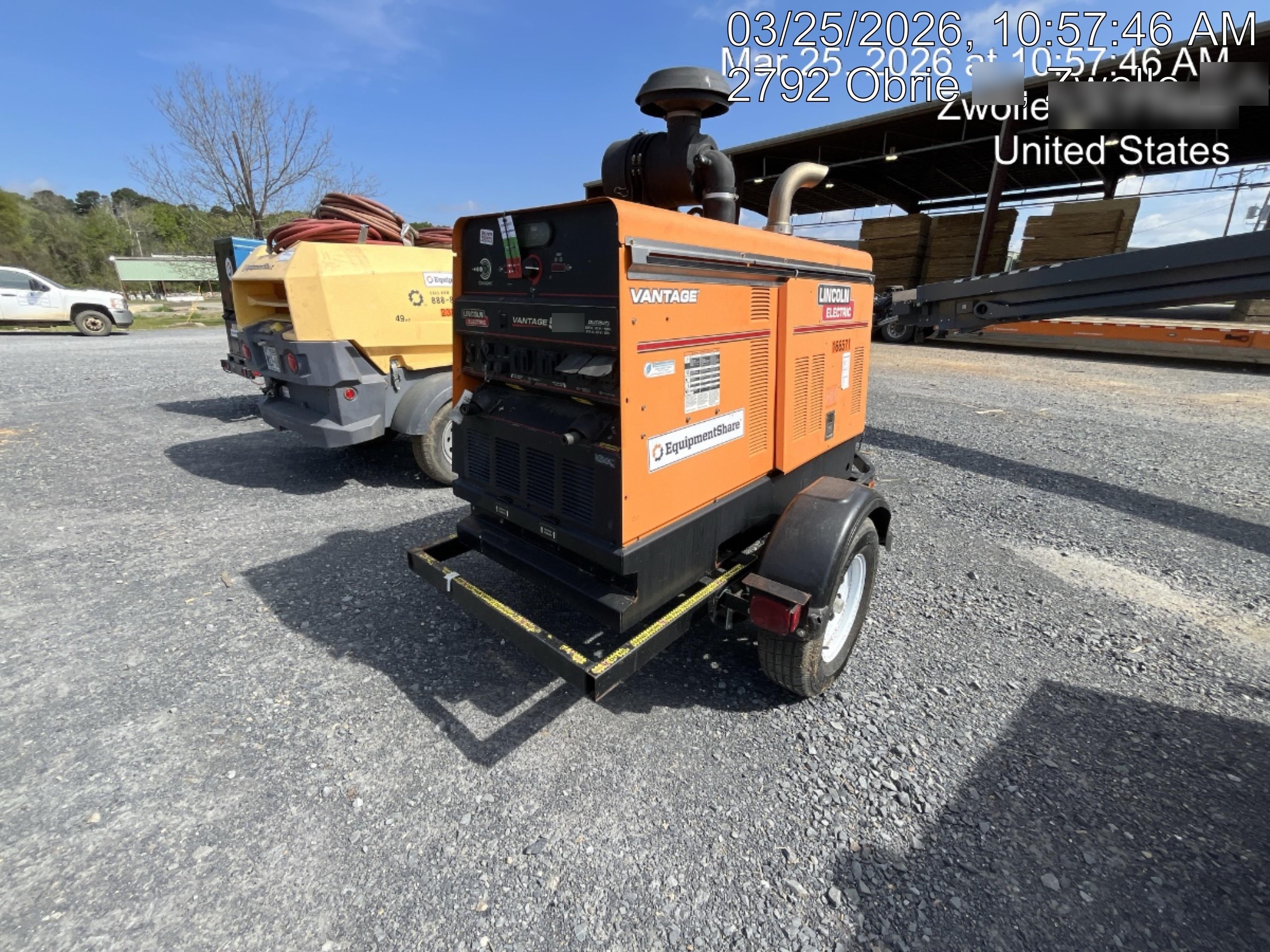 2021 Lincoln Electric Vantage 549X VANTAGE 549X READY-PAK 3 (EQUIPMENTSHARE)