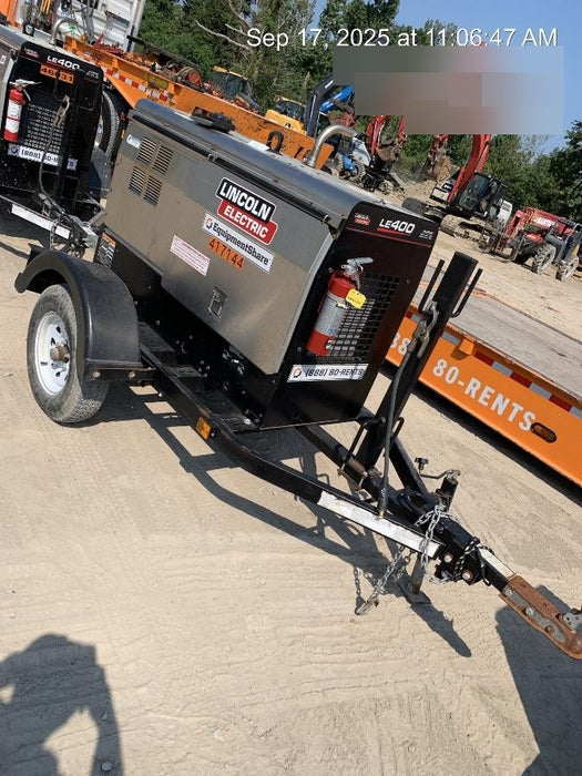 2024 Lincoln Electric LE400 Kubota V1505, Trlr, Cable Rack, Light Kit, ES Decals, T3