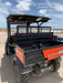 2021 Kubota RTV-X1140W-H Plastic Canopy, Windshield Acrylic Clear, LED Strobe Light, Wire Harness Kit, Back up Alarm