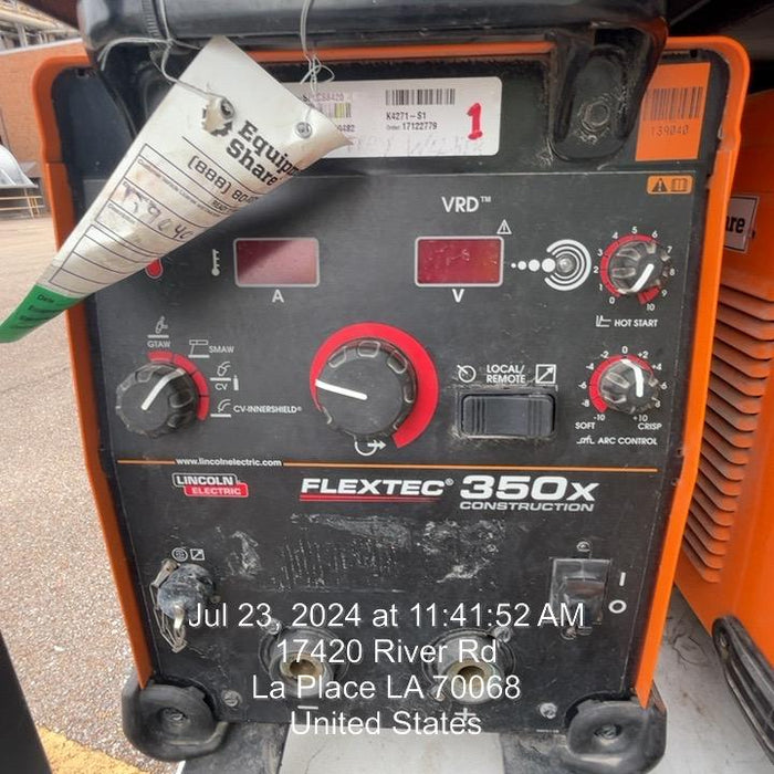 2021 LINCOLN ELECTRIC FLEXTEC 350X