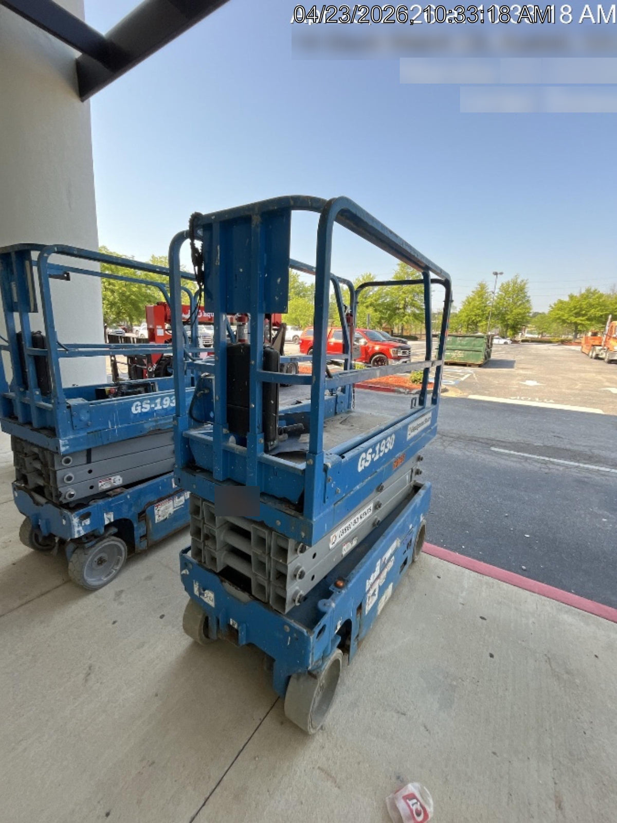 2020 Genie GS-1930 Fixed rails with chain entry gate - Pre A92.20