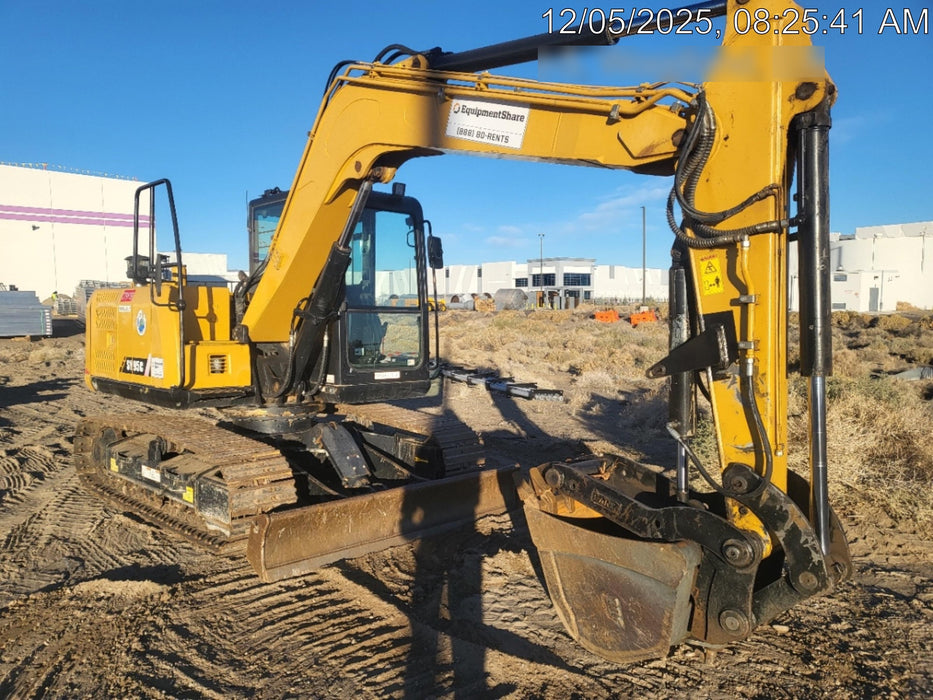 2020 Sany SY95C Cab, Hyd QC, Buckets: 12" , 24", 36" , Main Pin Hydraulic Thumb