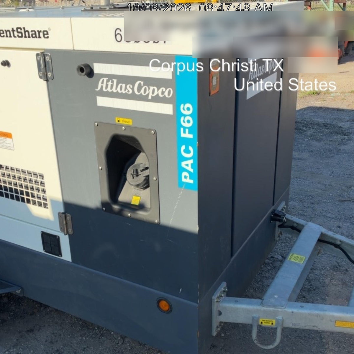 2026 ATLAS COPCO PAC F66 KD-S