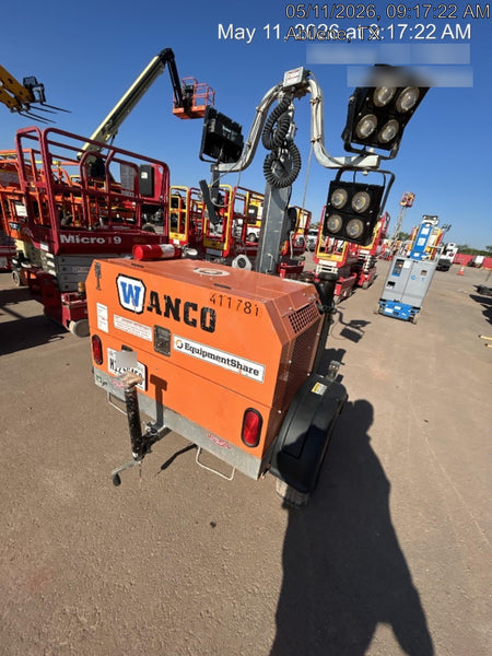 2024 Wanco WLTT-4MM4K Diesel, Deep Sea Controller, Shore Power Plug, Auto Start, (4) 350W LED Floodlights, 4kW Generator, 60 Gal Fuel Tank, 2" Ball, T3