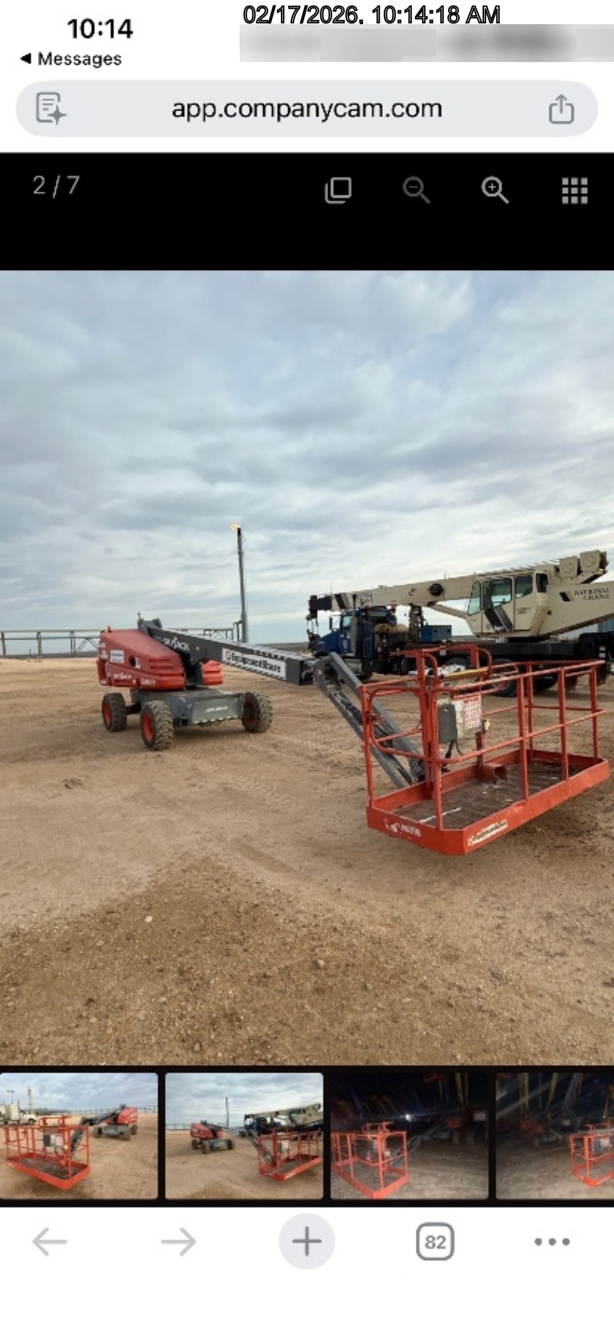 2021 SKYJACK SJ45T+