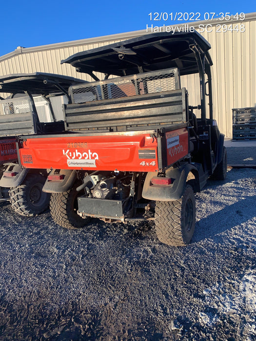 2020 Kubota RTV-X1140W-H Kubota RTVX1140WH 4wd Utility Cart, LED Strobe, Windshield Tempered Glass, Plastic Canopy, Wire Harness Kit, Backup Alarm