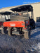 2020 Kubota RTV-X1140W-H Kubota RTVX1140WH 4wd Utility Cart, LED Strobe, Windshield Tempered Glass, Plastic Canopy, Wire Harness Kit, Backup Alarm